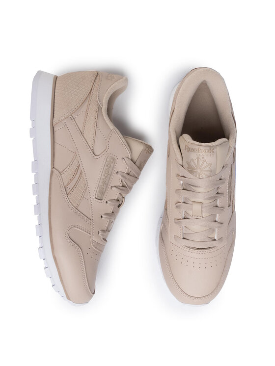 Reebok Reebok Снікерcи Cl Lthr EF3256 Бежевий