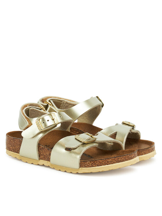 Birkenstock Birkenstock Sandały Rio As Kids 1029540 S Złoty