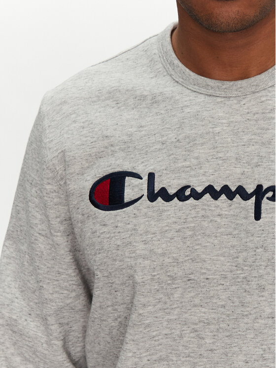 Champion Champion Mikina 220727 Sivá Slim Fit