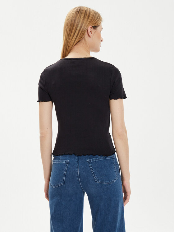 Brave Soul Brave Soul Marškinėliai LTS-568ADRI1 Juoda Straight Fit