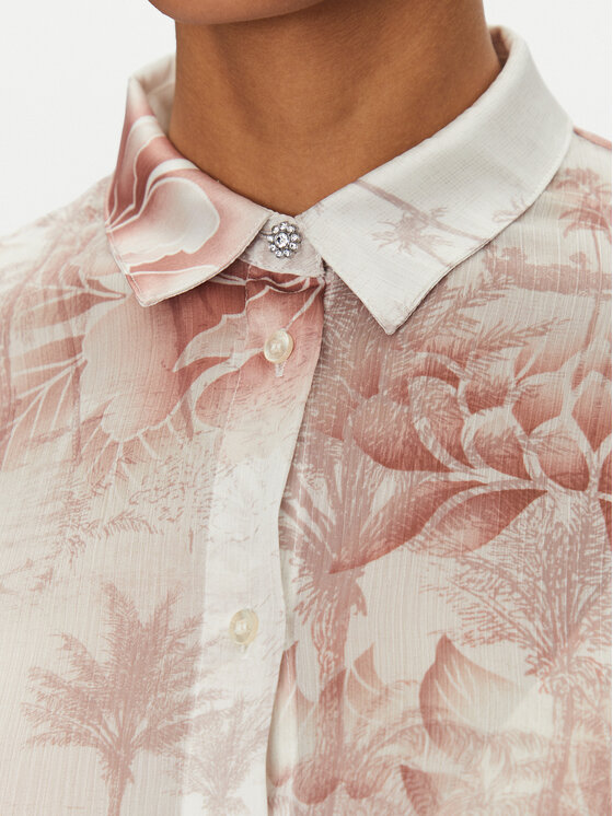 Guess Guess Koszula W5GH59 WDW82 Kolorowy Regular Fit