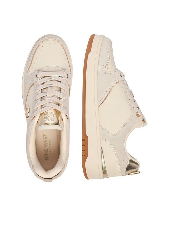 Nine West Nine West Sneakersy EO-RLY-N2601 Kremowy
