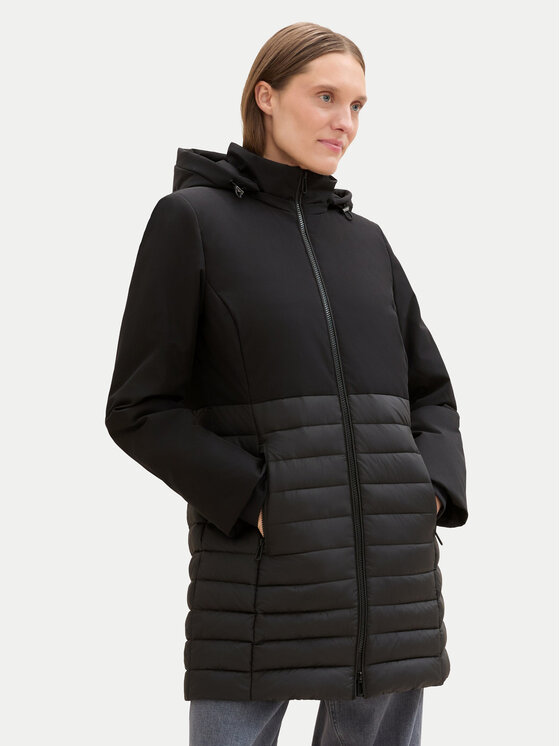 Tom Tailor Tom Tailor Parka 1041491 Černá Regular Fit