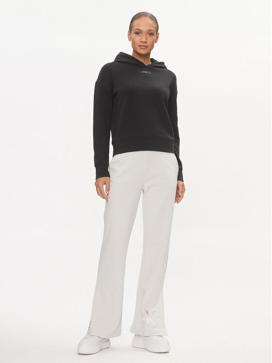 Calvin Klein Calvin Klein Bluza Micro Logo K20K206631 Czarny Regular Fit