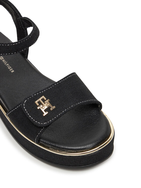 Tommy Hilfiger Tommy Hilfiger Sandały T3A2-33788-1828 M Czarny