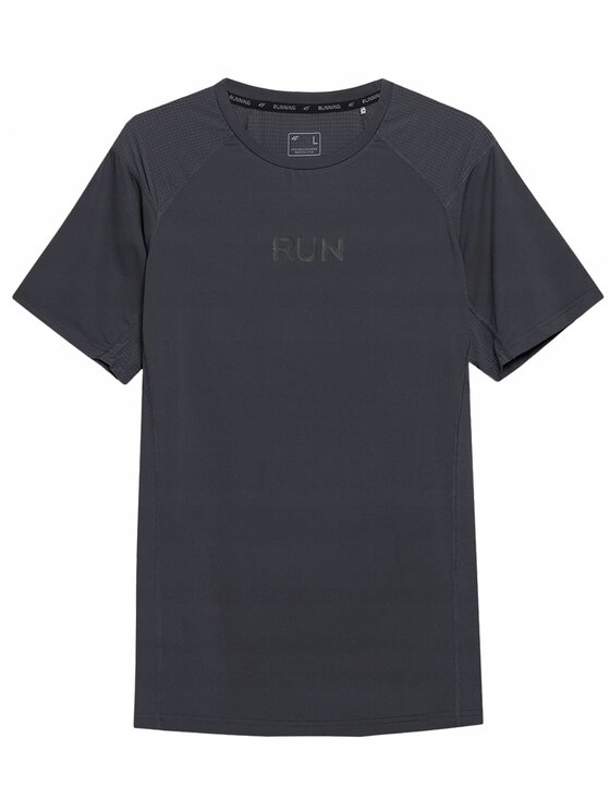 4F 4F T-Shirt TSMF012 Szary Comfortable Fit