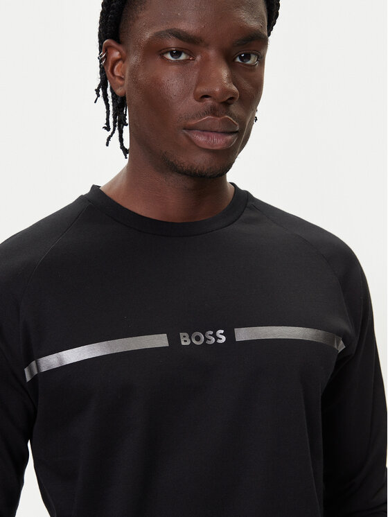 BOSS BOSS Світшот Authentic 50550560 Чорний Regular Fit