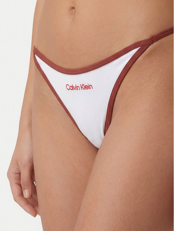 Calvin Klein Underwear Calvin Klein Underwear Stringi LV00QF8892 Balts