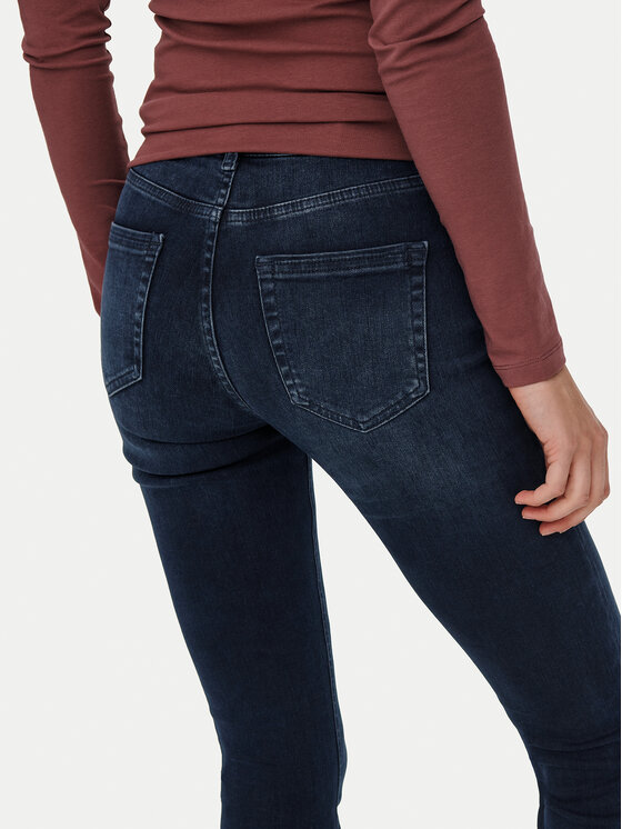 ONLY ONLY Jeans hlače Blush 15233833 Mornarsko modra Flared Fit