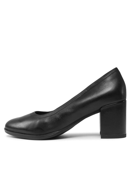Clarks Clarks Γοβάκια Freva 55 Court 261709644 Μαύρο