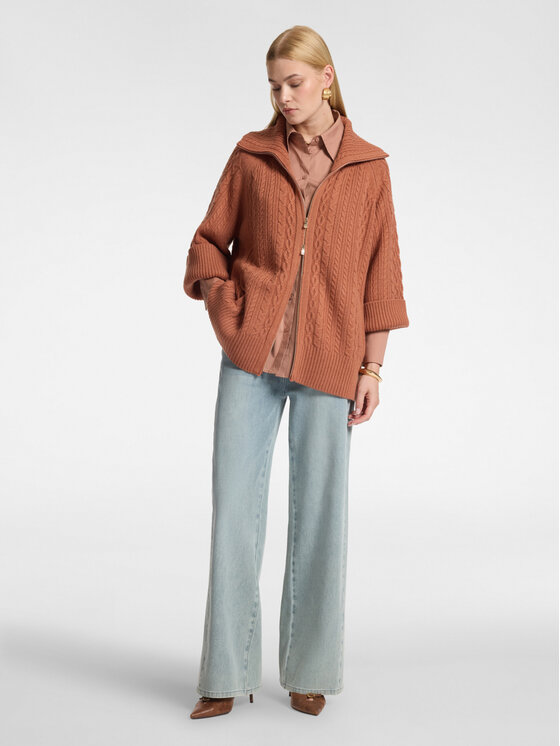 Elena Mirò Elena Mirò Sweter M113E002113N006 Różowy Over Fit