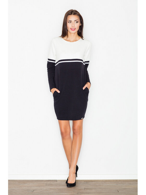 FIGL FIGL Sukienka M510 Kolorowy Regular Fit