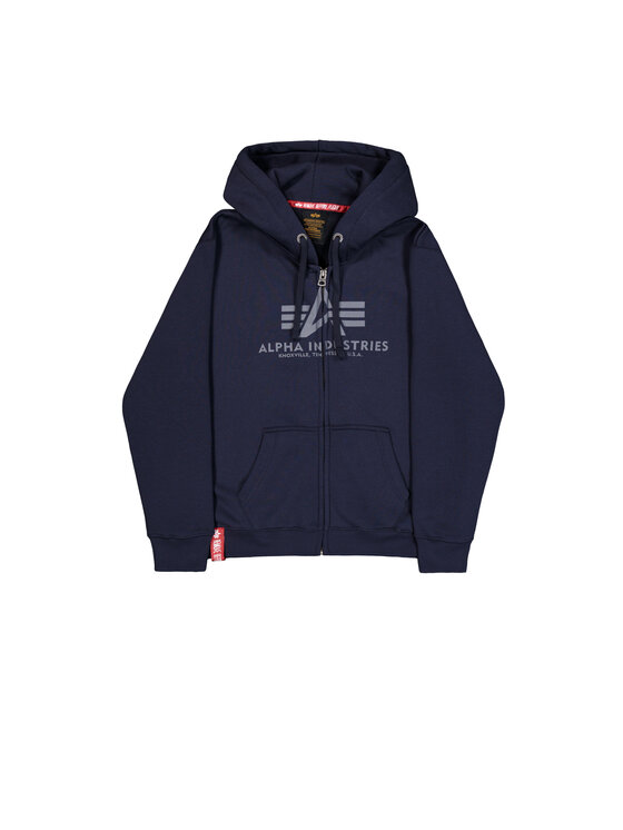 Alpha Industries Alpha Industries Mikina 178325 Tmavomodrá Regular Fit