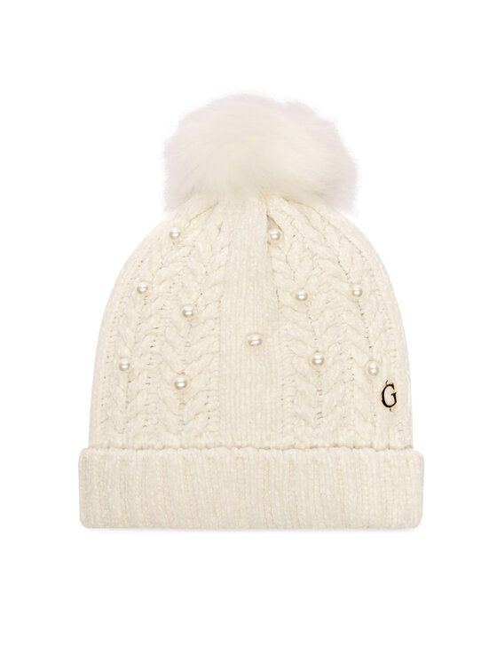 Guess Guess Căciulă J3BZ05 Z39H0 Écru