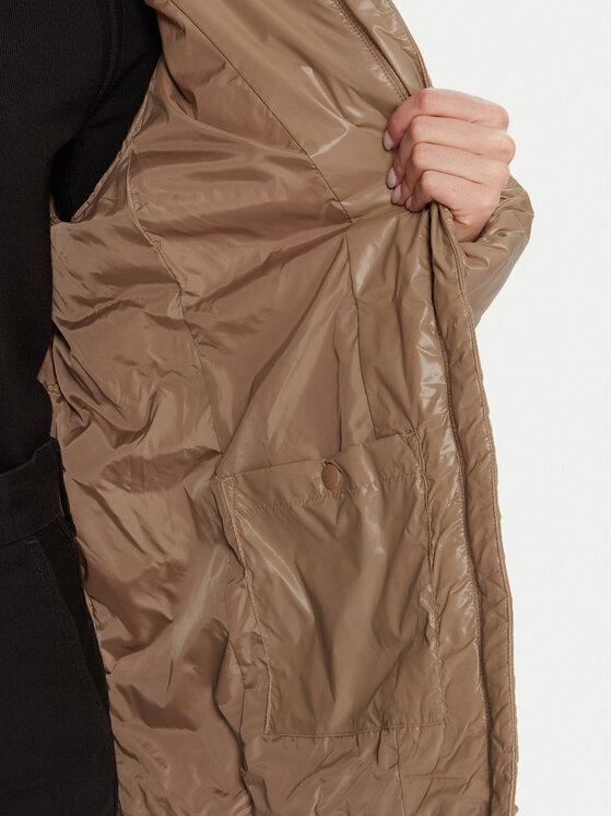 Calvin Klein Calvin Klein Kurtka zimowa LV044D542G Beżowy Regular Fit