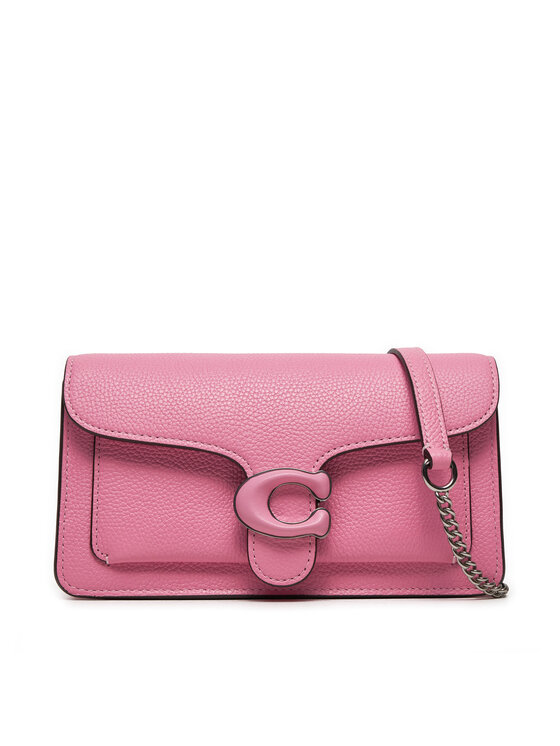 Coach Coach Сумка Tabby Chain Clutch CJ350 LHWPU Рожевий