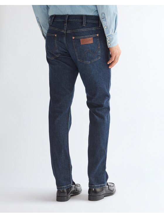 Wrangler Wrangler Jeansy GREENSBORO Niebieski Straight Leg