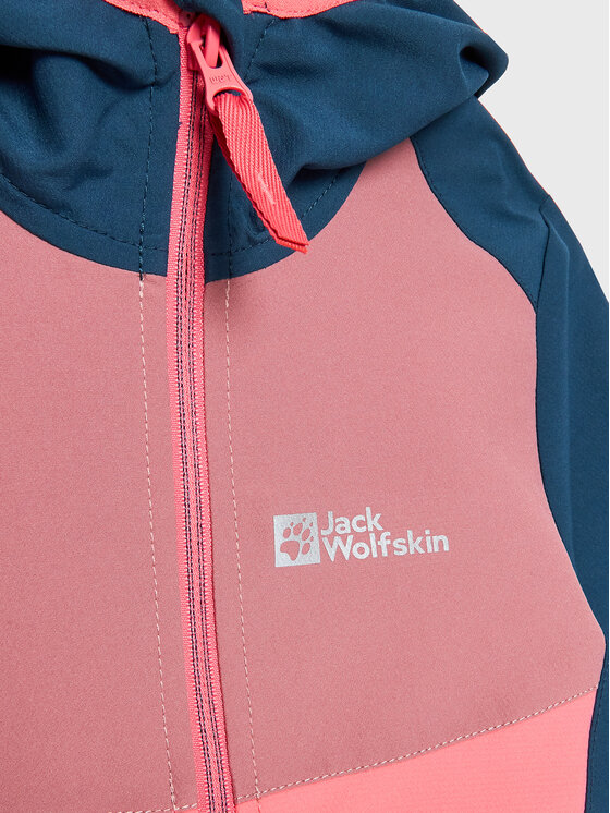 Jack Wolfskin Jack Wolfskin Куртка softshell Turbulence 1606385 Рожевий Regular Fit