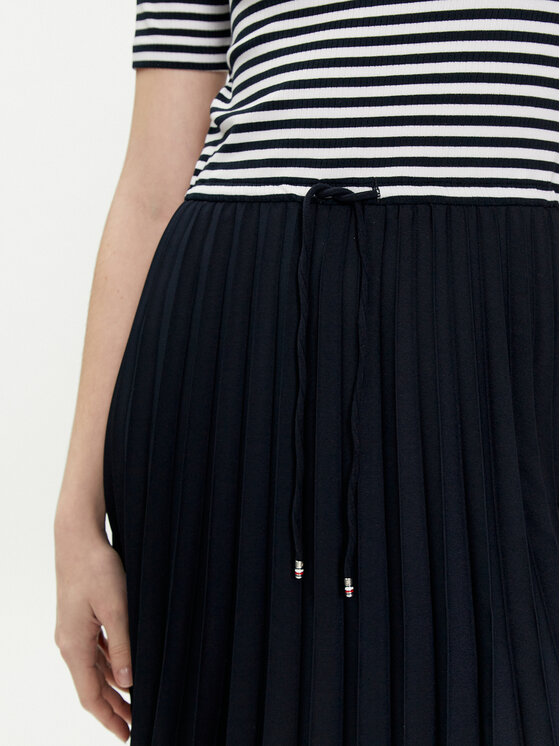 Tommy Hilfiger Tommy Hilfiger Ljetna haljina WW0WW42467 Tamnoplava Regular Fit