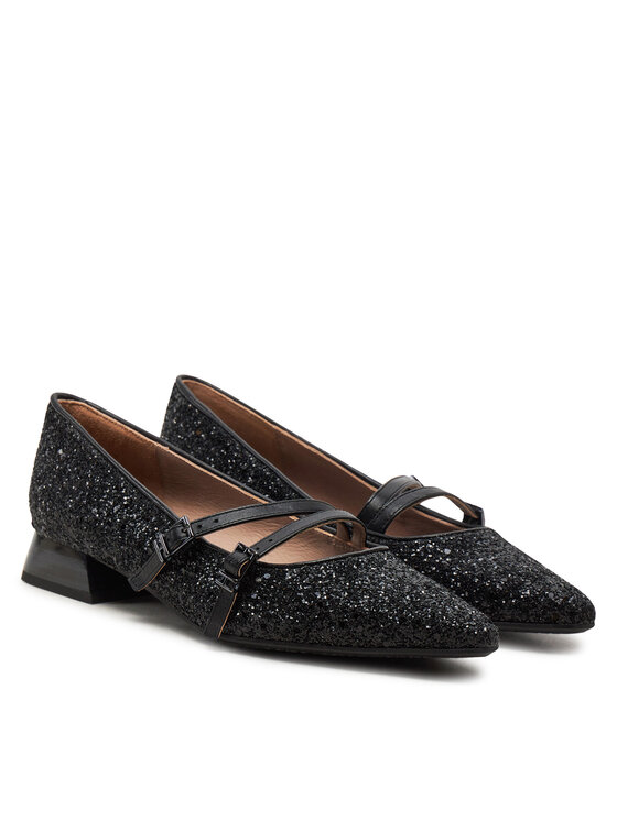 Hispanitas Hispanitas Balerinke Glitter-I24 BHI243567 Črna
