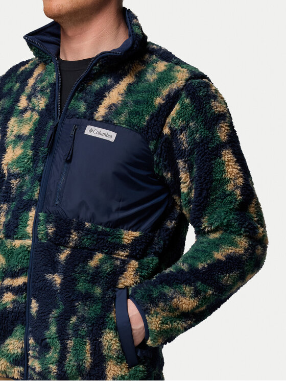 Columbia Columbia Fleecová mikina Winter Pass™ Reversible 2135651 Modrá Regular Fit