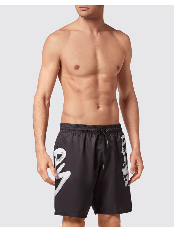 Plein Sport Plein Sport Pantaloncini 1277 Nero