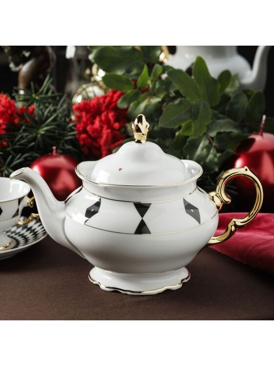 Ćmielów Ćmielów Dzbanek Dama Kier Biały