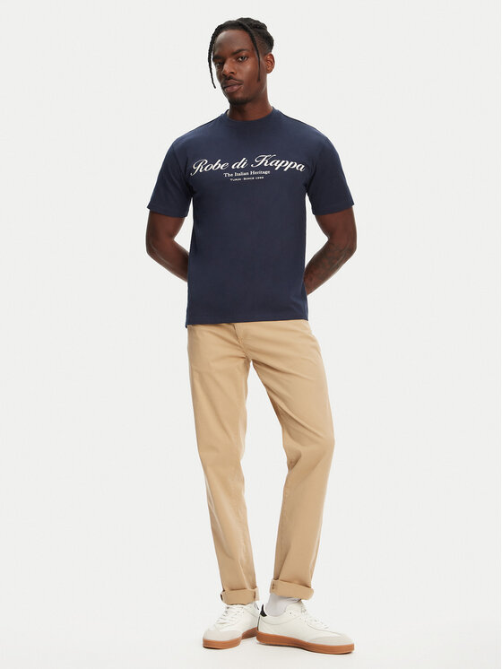 Robe di Kappa Robe di Kappa T-Shirt Robe Giovani Tozeur 61151CW Granatowy Regular Fit