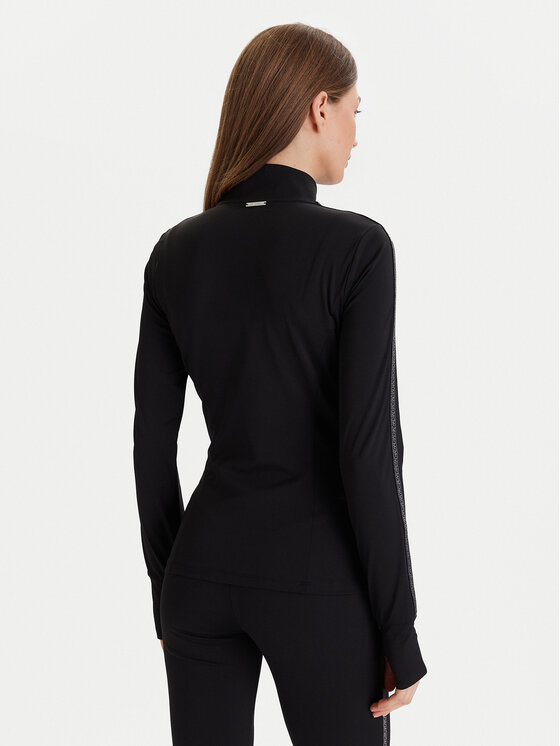 MICHAEL Michael Kors MICHAEL Michael Kors Bluză MF551L91RE Negru Slim Fit