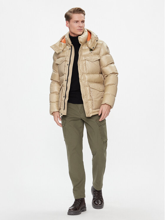Blauer Blauer Pernata jakna 23WBLUC02236 Bež Regular Fit