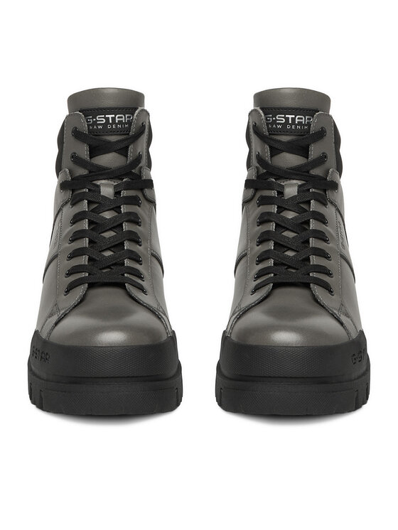 G-Star Raw G-Star Raw Kotníková obuv EO-LINCOLN-02 125AM Šedá