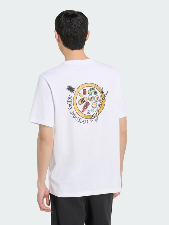 adidas adidas T-särk 167778 Valge Regular Fit