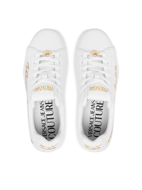 Versace Jeans Couture Versace Jeans Couture Sneakersy 80VA3SKL ZPB77 G03 Biela