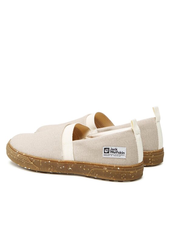 Jack Wolfskin Jack Wolfskin Sneakers aus Stoff Ecostride 3 W 4056261 Beige