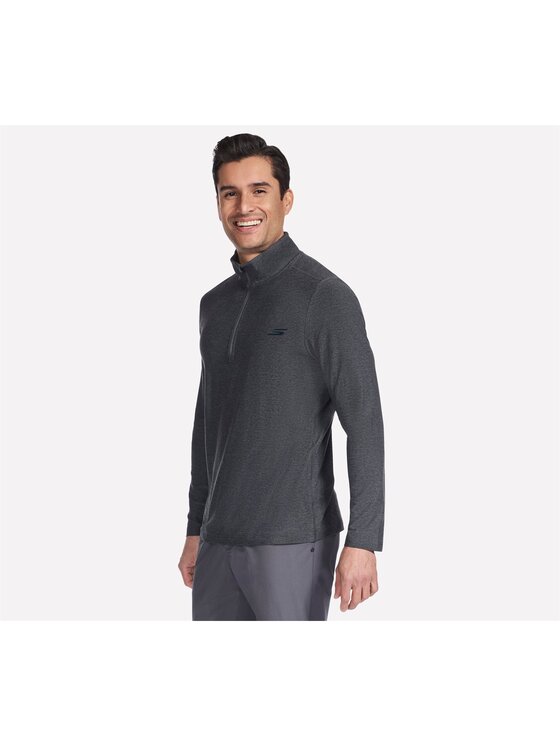 Skechers Skechers Bluza LT71-BKCC Czarny Regular Fit