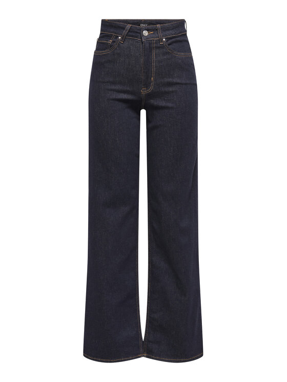 ONLY ONLY Džinsai Madison 15352206 Tamsiai mėlyna Wide Leg