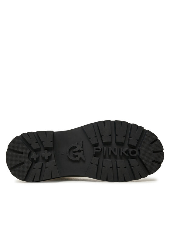 PINKO PINKO Polokozačky Mia 13 SD0219 P061 Écru