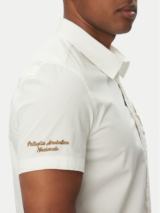 Aeronautica Militare Aeronautica Militare Camicia 251CA1285CT3288 Bianco Regular Fit