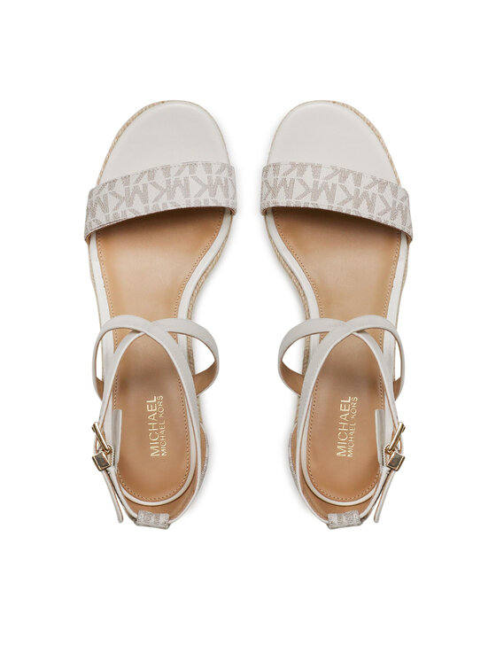 MICHAEL Michael Kors MICHAEL Michael Kors Espadryle Serena Wedge Espadrille 40S2SEMS1B Biały