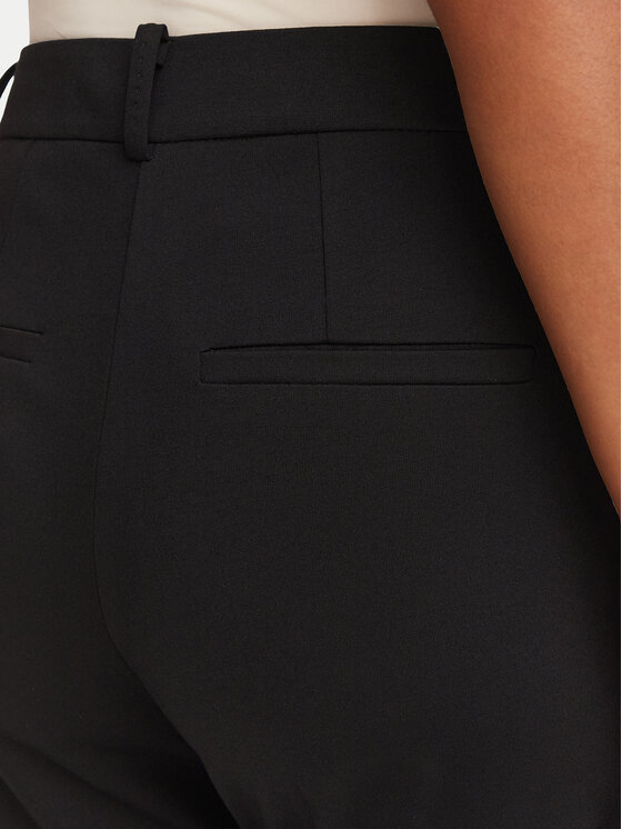 Marella Marella Riidest püksid Paese 2623786034 Must Regular Fit