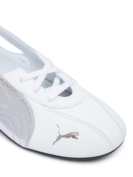 Puma Puma Μπαλαρίνες Speedcat Ballet Nova Metallic Wns 408342 01 Λευκό