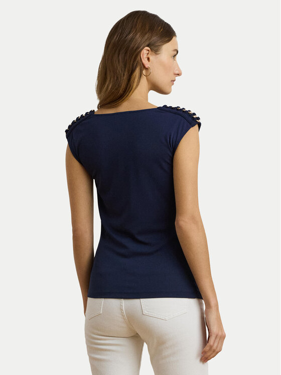 LAUREN RALPH LAUREN LAUREN RALPH LAUREN Blúz 200889317001 Sötétkék Relaxed Fit
