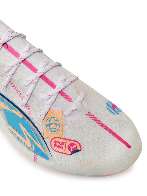 Puma Puma Čevlji za nagomet ULTRA 5 ULTIMATE VOL. UP FG 108063 01 Bela