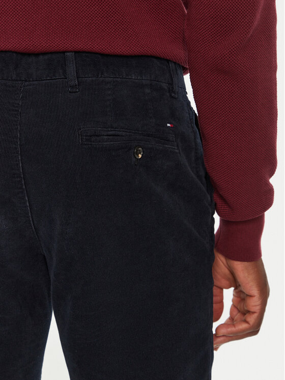 Tommy Hilfiger Tommy Hilfiger Szövet nadrág MW0MW32932 Sötétkék Regular Fit