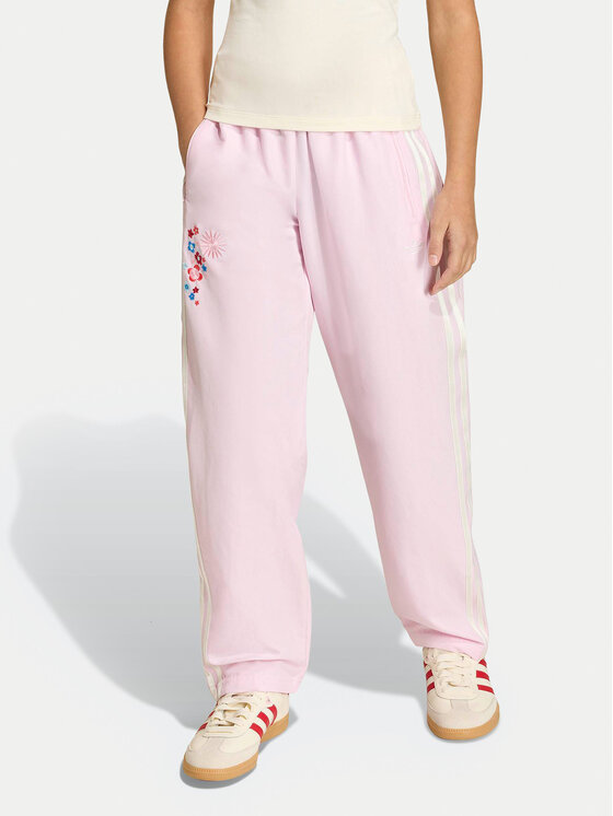 adidas adidas Спортивні штани Liberty London KD1760 Рожевий Loose Fit
