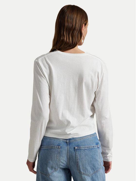 Polo Ralph Lauren Polo Ralph Lauren Palaidinė 211967103001 Balta Classic Fit
