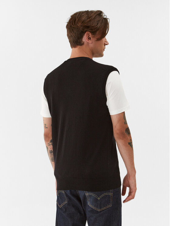 United Colors Of Benetton United Colors Of Benetton Πουλόβερ 1002U400L Μαύρο Regular Fit