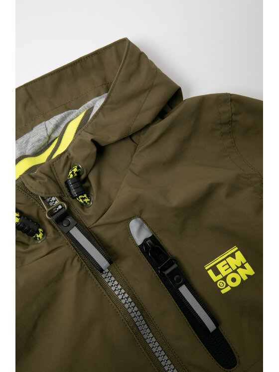 Lemon Explore Lemon Explore Kurtka przejściowa WL2152201OWB-012 Zielony Regular Fit