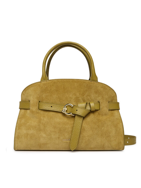 Coccinelle Coccinelle Дамска чанта TLB Coccinellesabine Suede Bi E1 TLB 18 02 01 Зелен