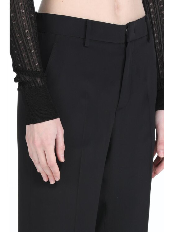 N°21 N°21 Παντελόνι chino 23EN2M0B05251119000 Μαύρο Regular Fit